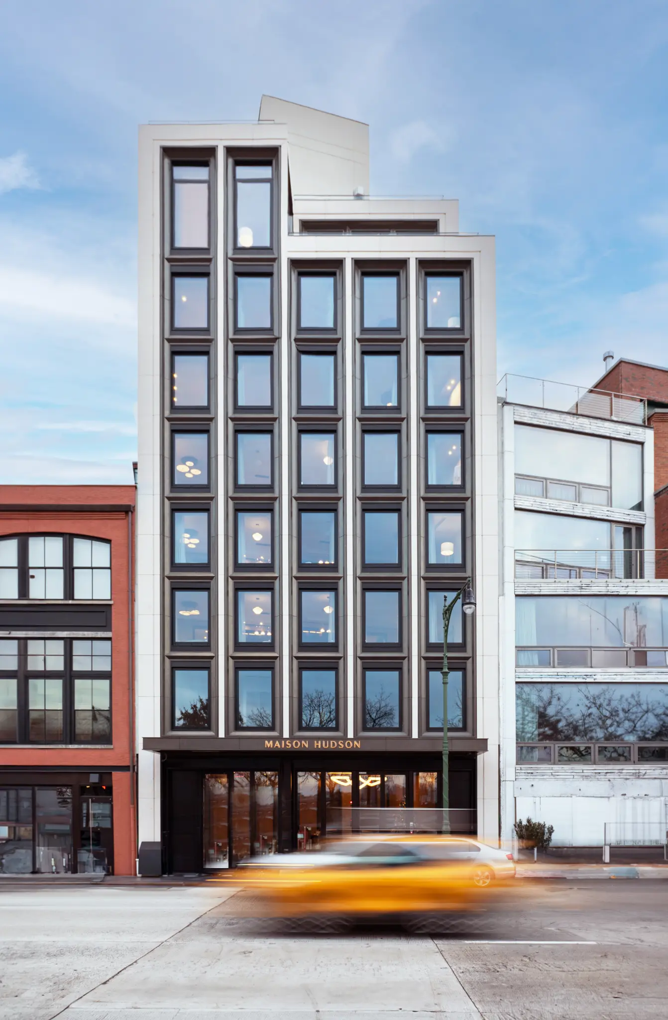 Façade de l’hôtel Maison Hudson